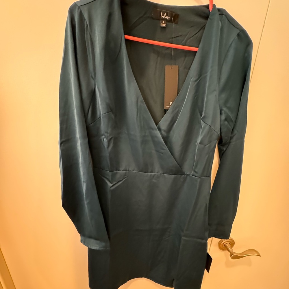 Lulus teal dress